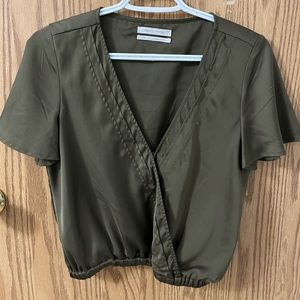 Urban Outfitters Silk Blouse